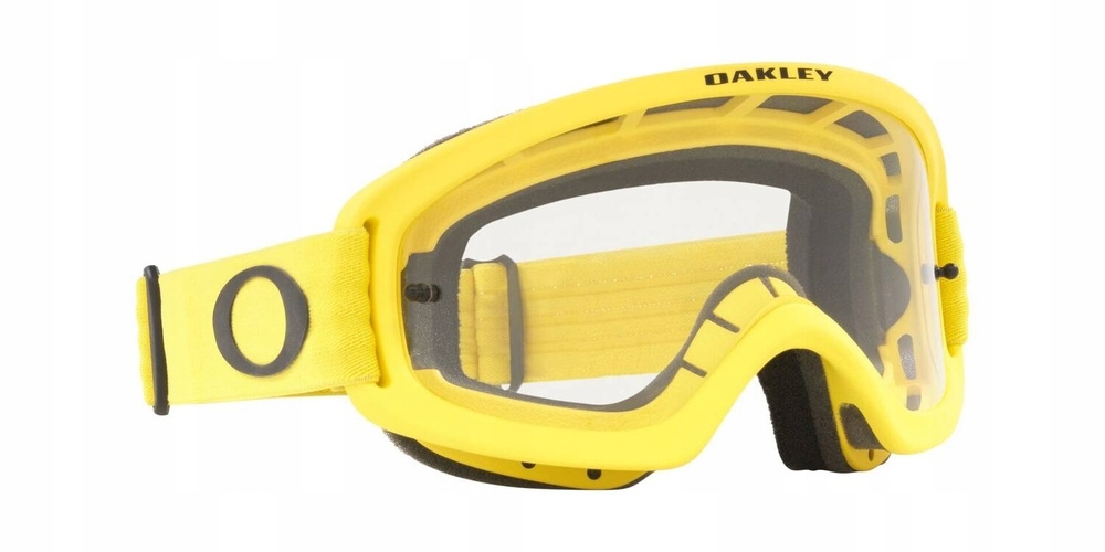 Motokrosové okuliare Oakley O-Frame 2.0 Pro Xs MX, žlté s priehľadným štítom ()