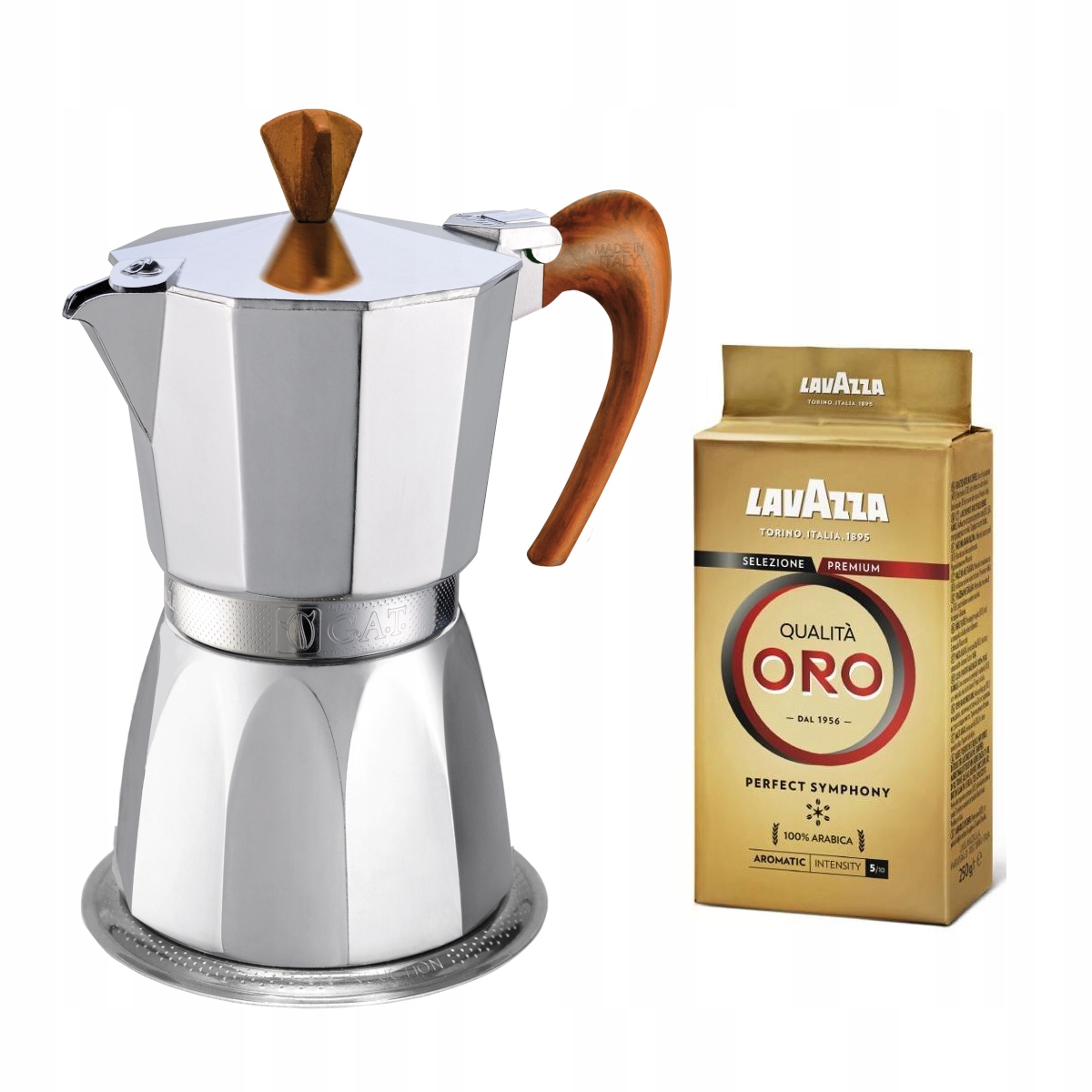 Kávovar G.a.t. (3tz) Lavazza Oro 250 g – sada