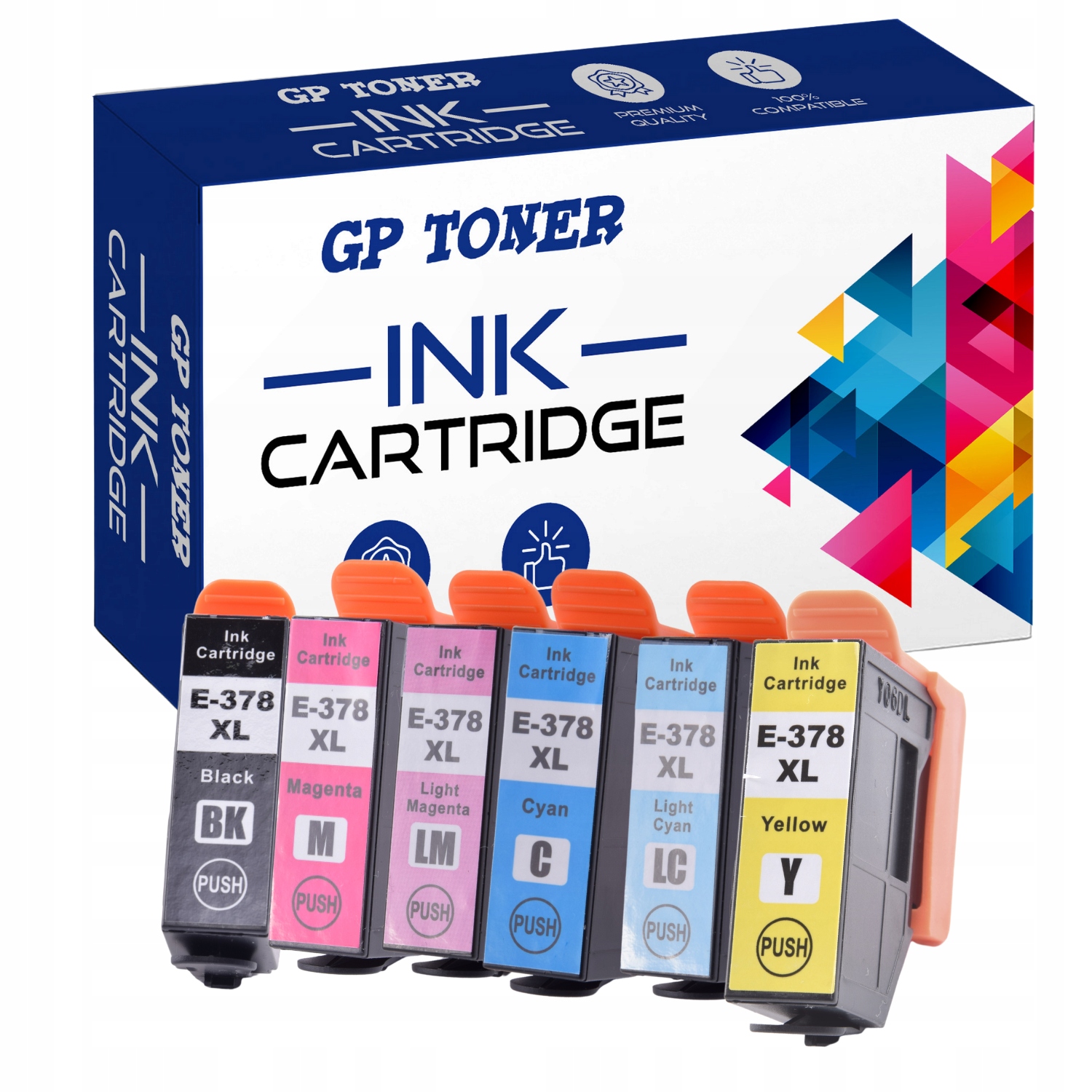 Inkoust pro Epson 378XL XP-8000 8005 8500 8600