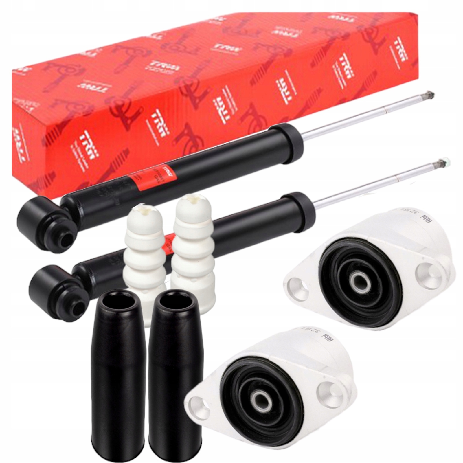 AMORTYZATORY TYŁ AUDI A6 C6 2004-2011 ŁOŻYSKA TRW