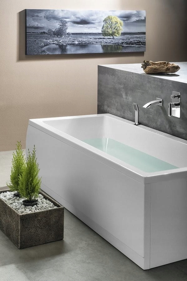 KRYSTA wanna prostokątna 180x70x39cm - 72906 Dłuższy bok 180 cm