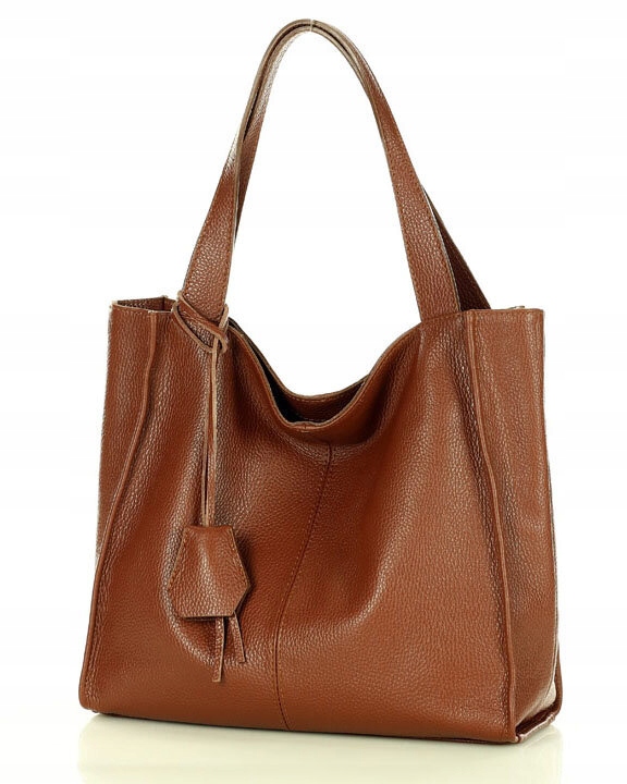 Klasyczna torebka Shopperka skórzana Marco Mazzini