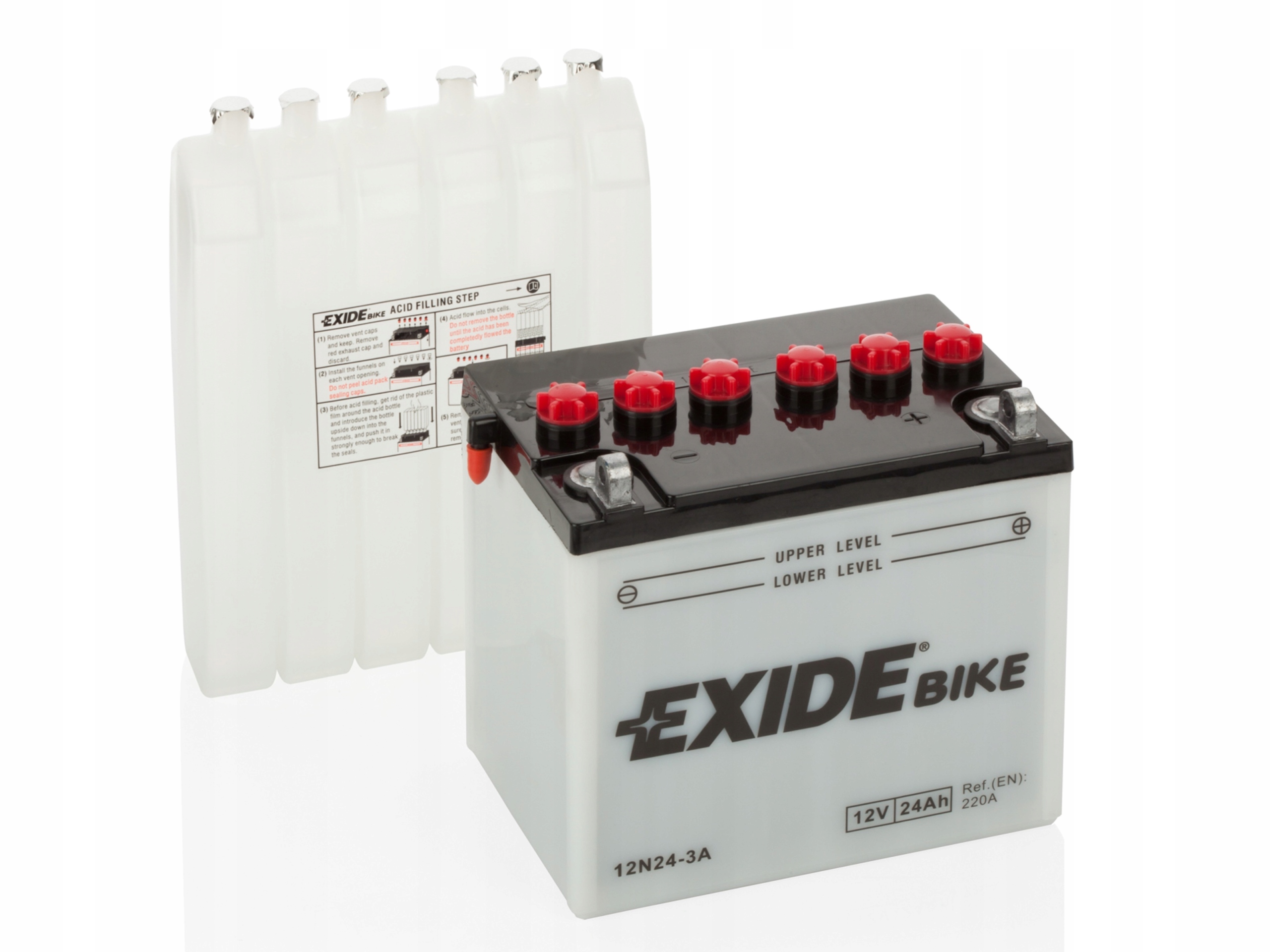 

Akumulator 12V 24Ah 12N24-3A Exide