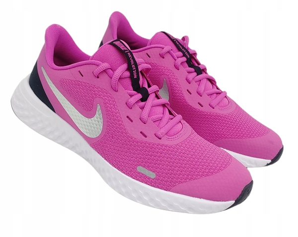 Młodzieżowe Buty Nike Grade School Revolution 5 BQ5671-610 37,5