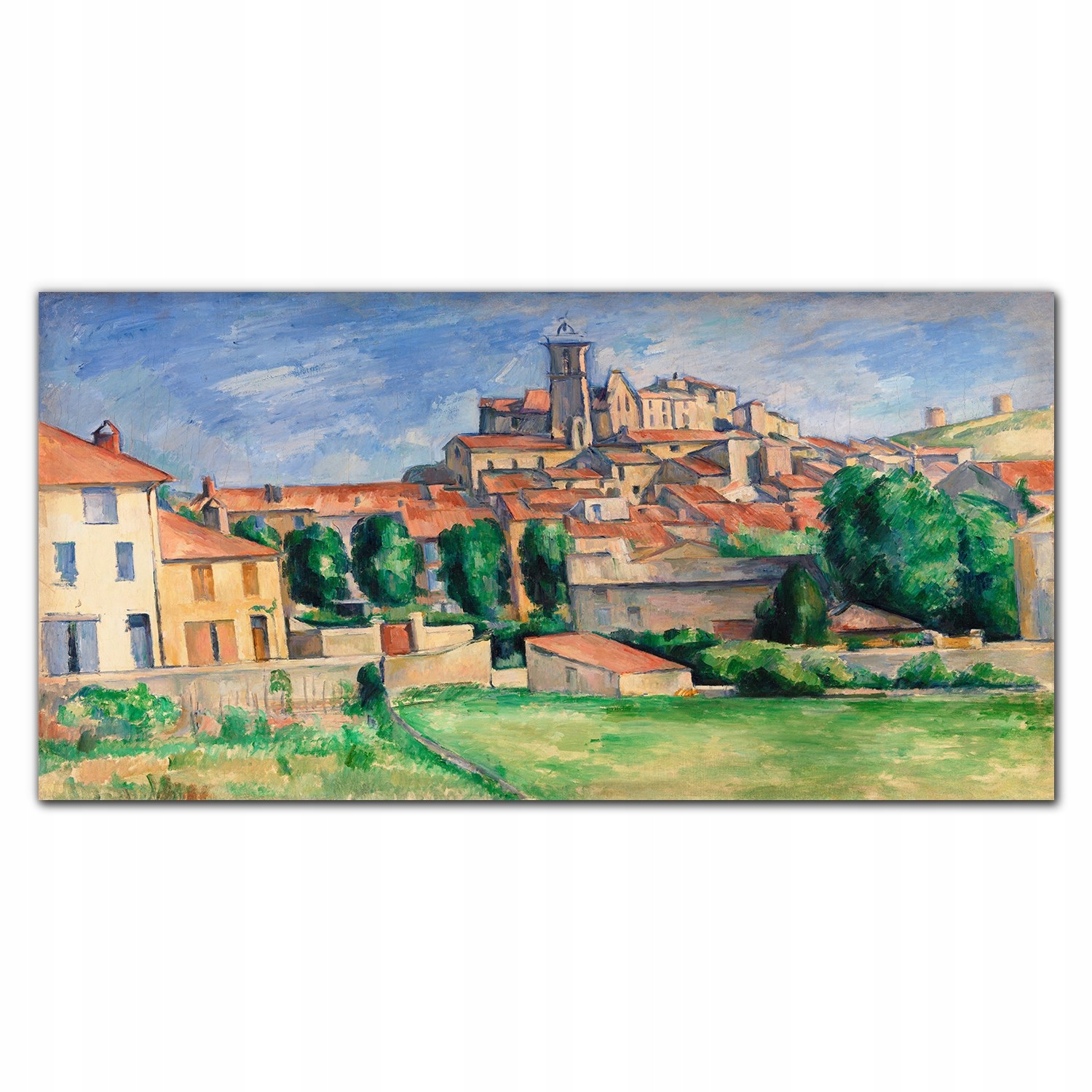 Obraz na plátne Gardanne Paul Cézanne 140 x 70 cm