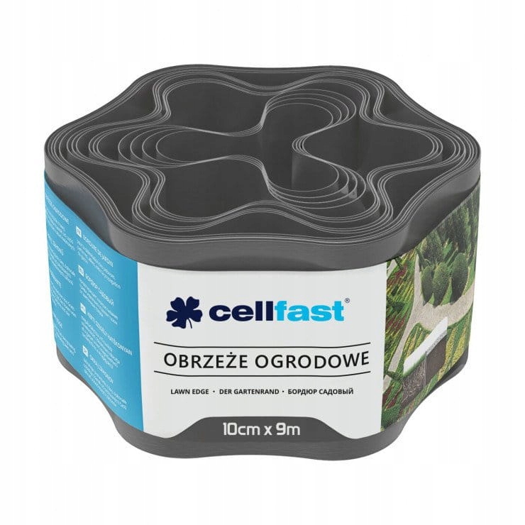 

Obrzeże ogrodowe grafit 10cm * 9m 30-051 Cellfast