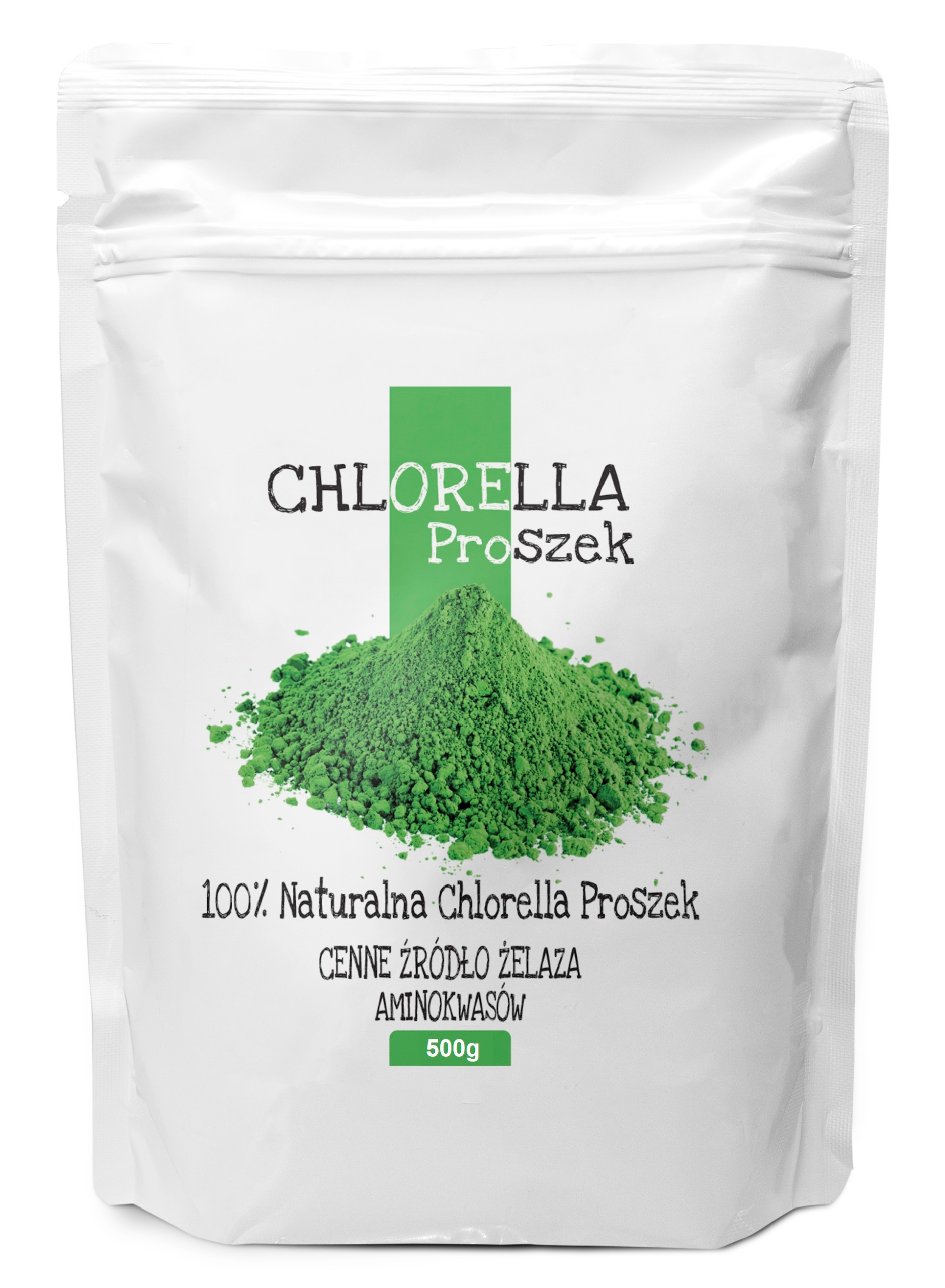 

Chlorella 500g proszek naturalna, algi Bioswena