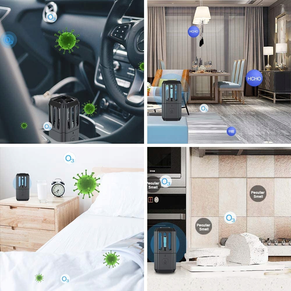 LAMPA UVC sterylizator antybakteryjna przenośna A+ Moc 5 W