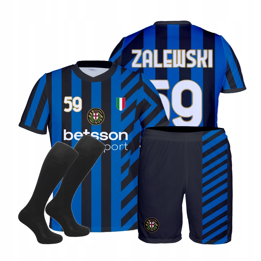 Zalewski Inter oblečení, tričko, kraťasy štulpny , velikost 152