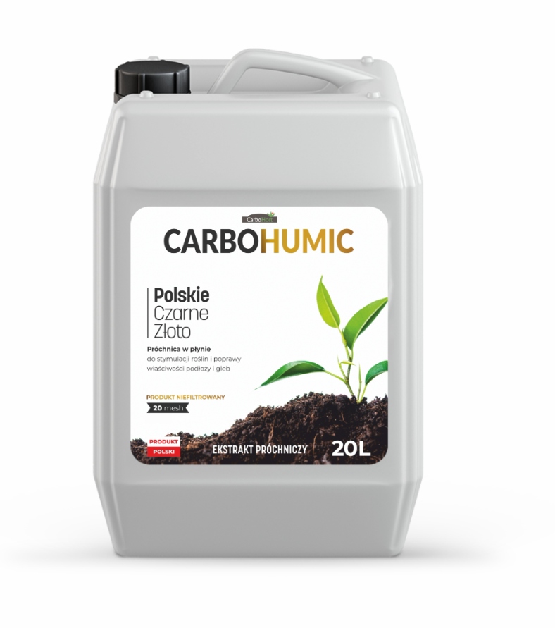 Carbohumic 20L 20mesh Ekstrakt Humusowy Z Węgla Brunatnego Nawóz Organiczny