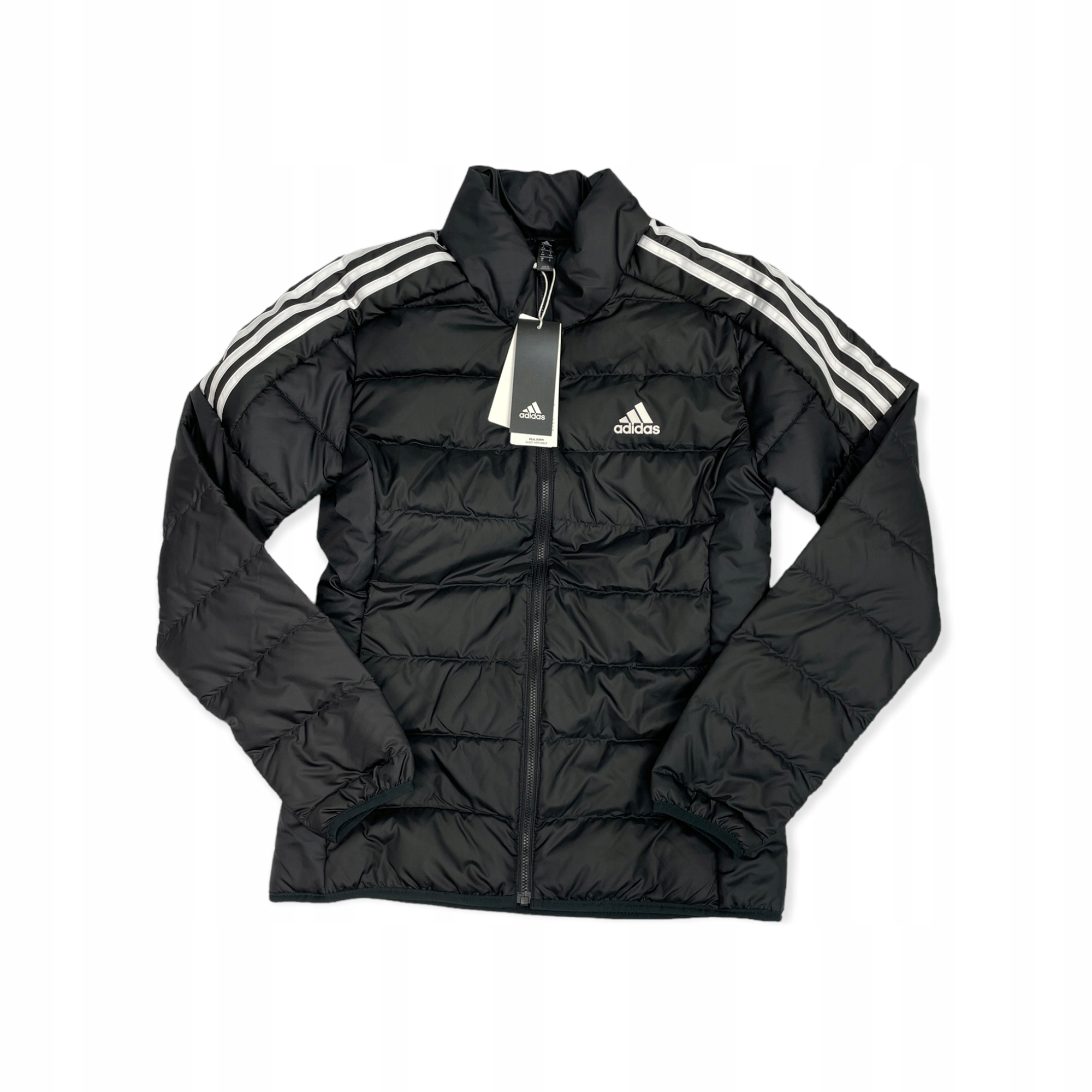 Dámská prošívaná černá bunda Adidas S