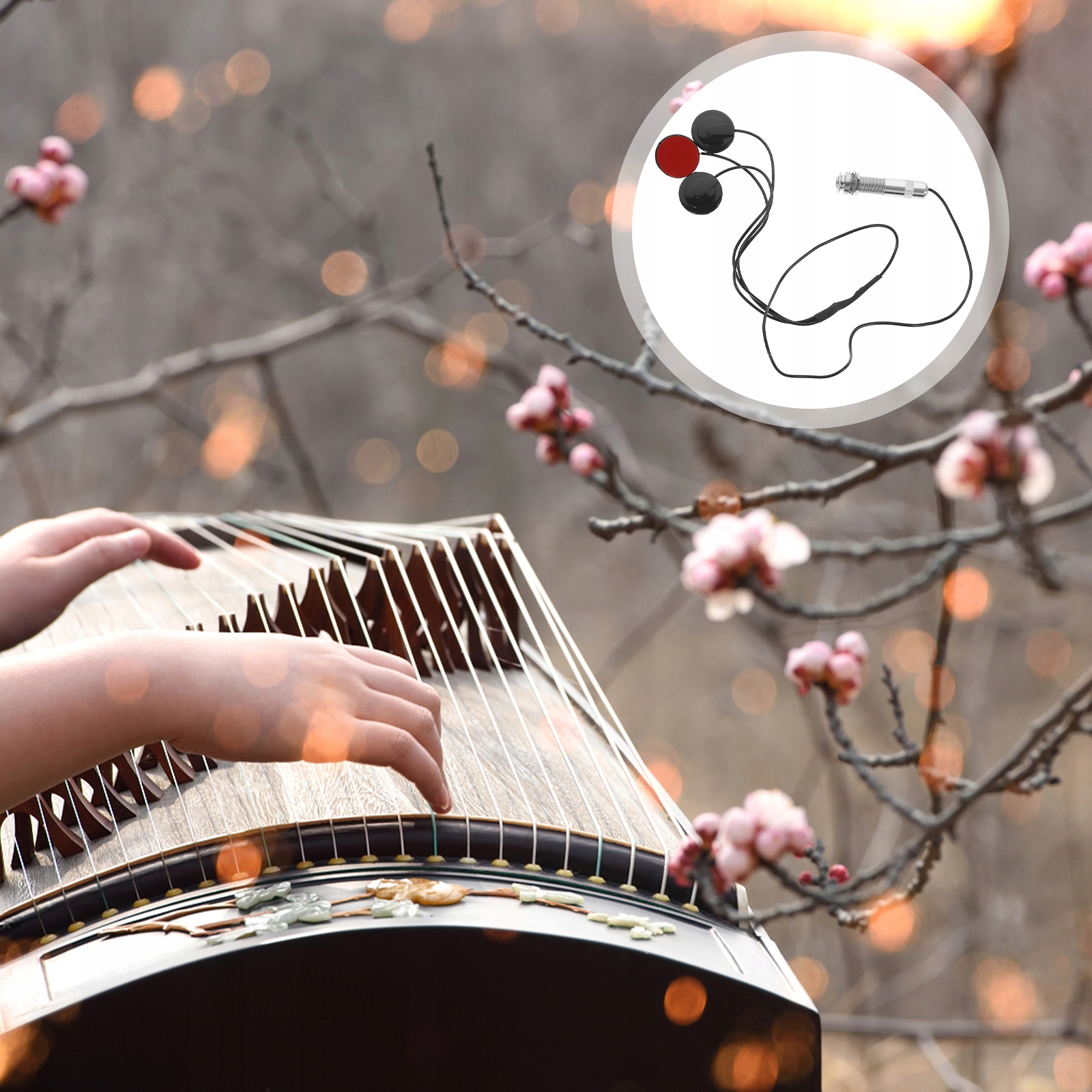 Gitary mikrofonowe z przetwornikiem piezoelek Marka inna