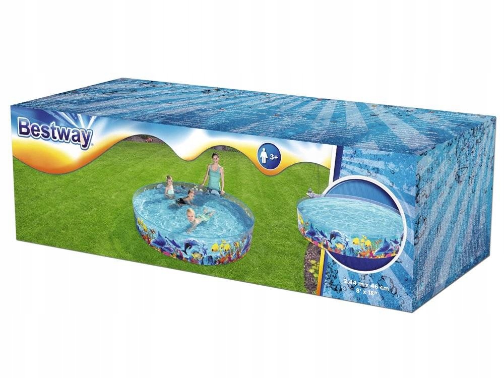 basen rozporowy 2,44m x h46cm BESTWAY | 55031 — 8