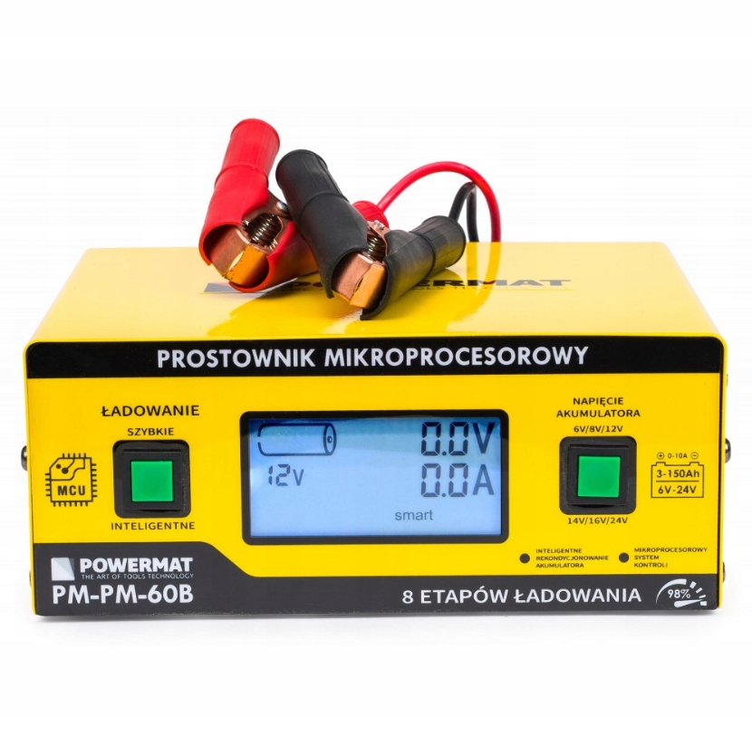

Ładowarka Prostownik Do Akumulatora 12V 24V 10A