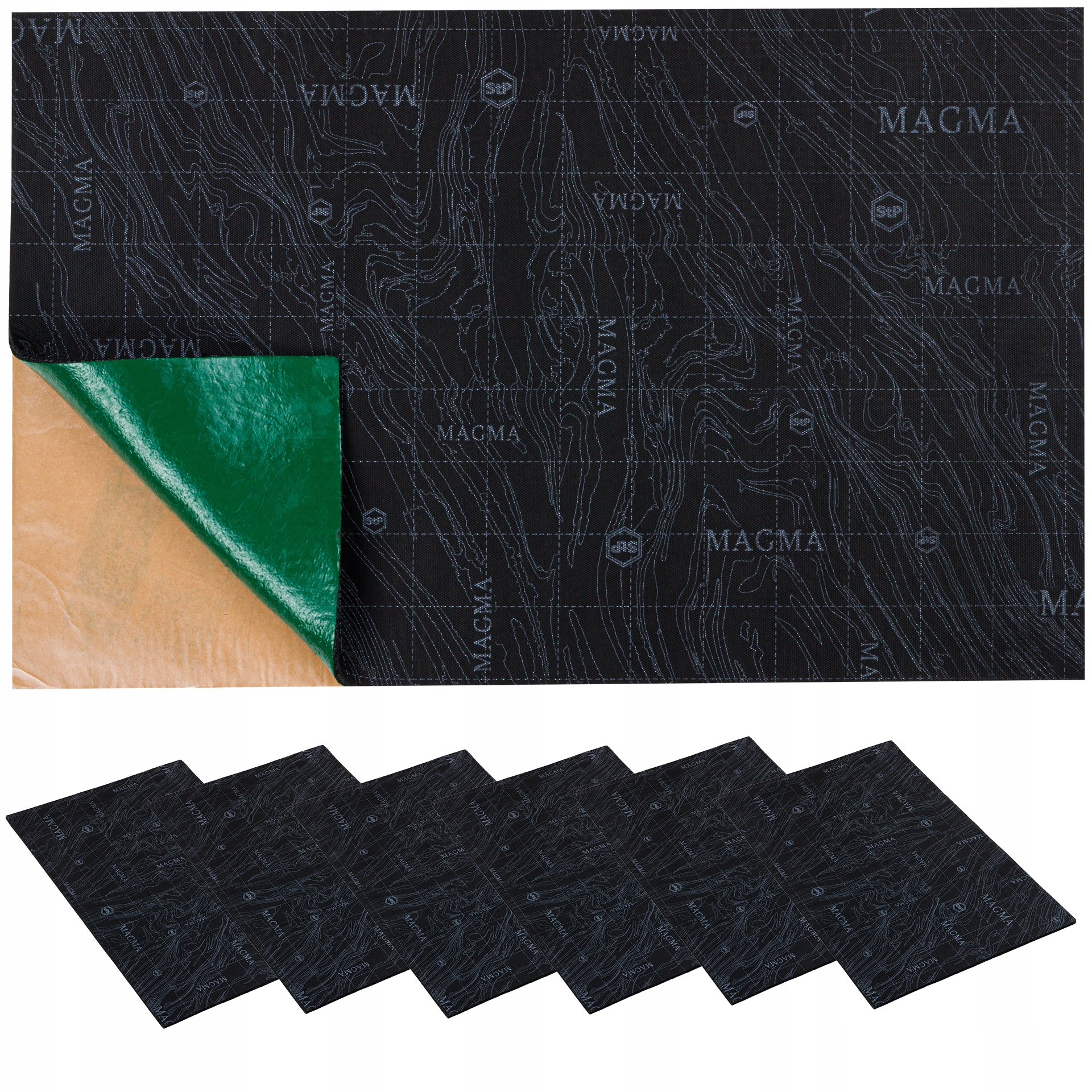 StP Magma 6 mm odhlučniaca podložka do auta 2v1 butylová samolepiaca pena