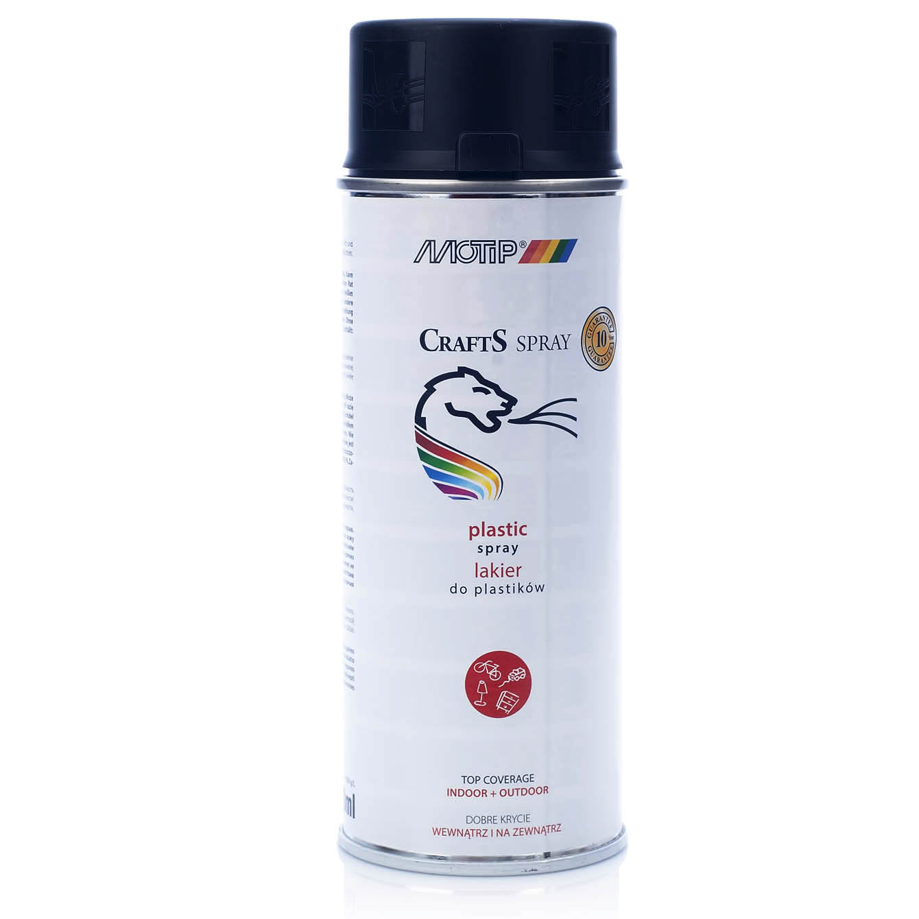 

Lakier Czarny Mat Do Plastiku Spray 400ml Crafts