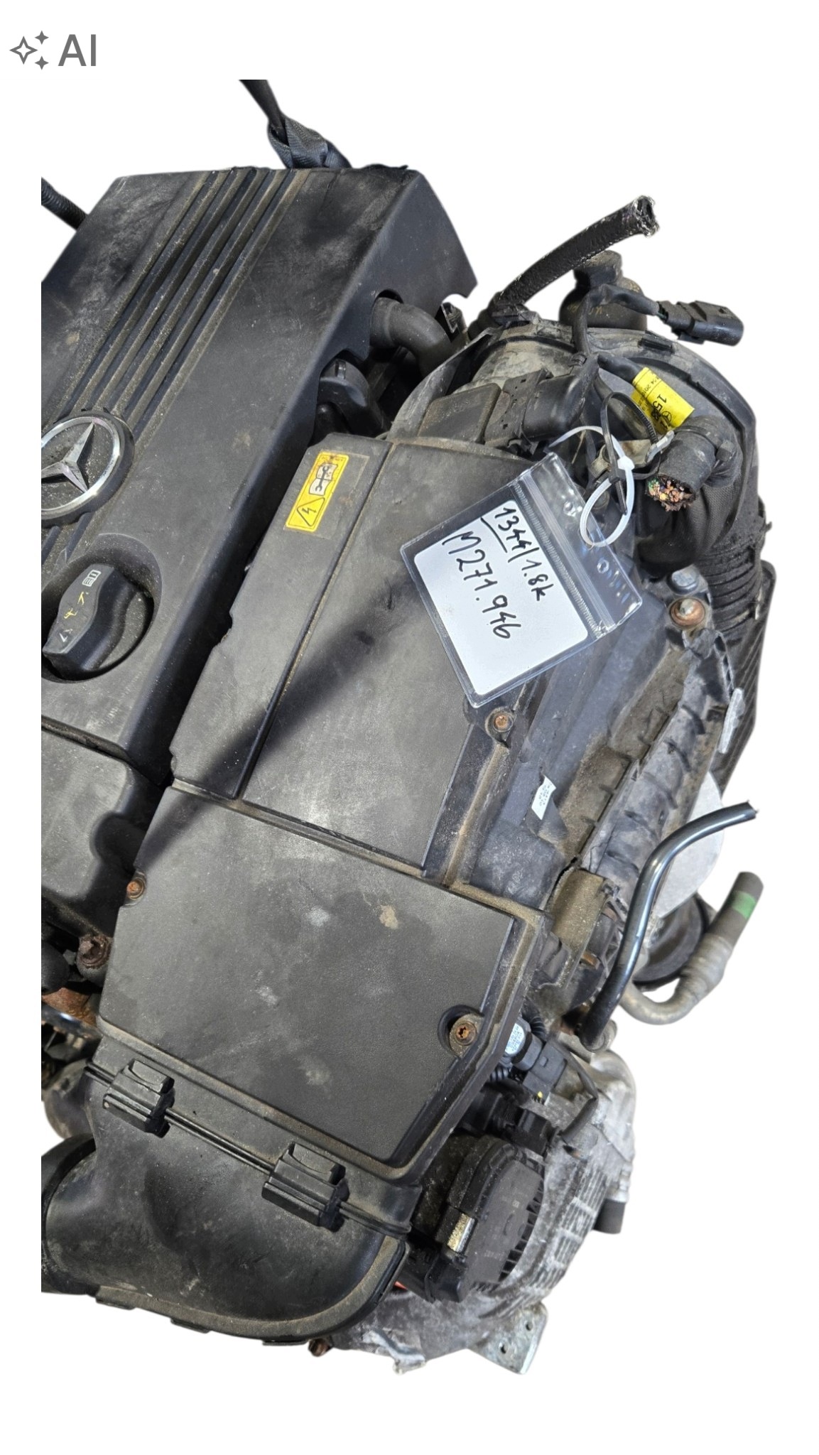 MERCEDES W203 CLC 08r 1.8 compressor; 143KM engine 271946 complete film