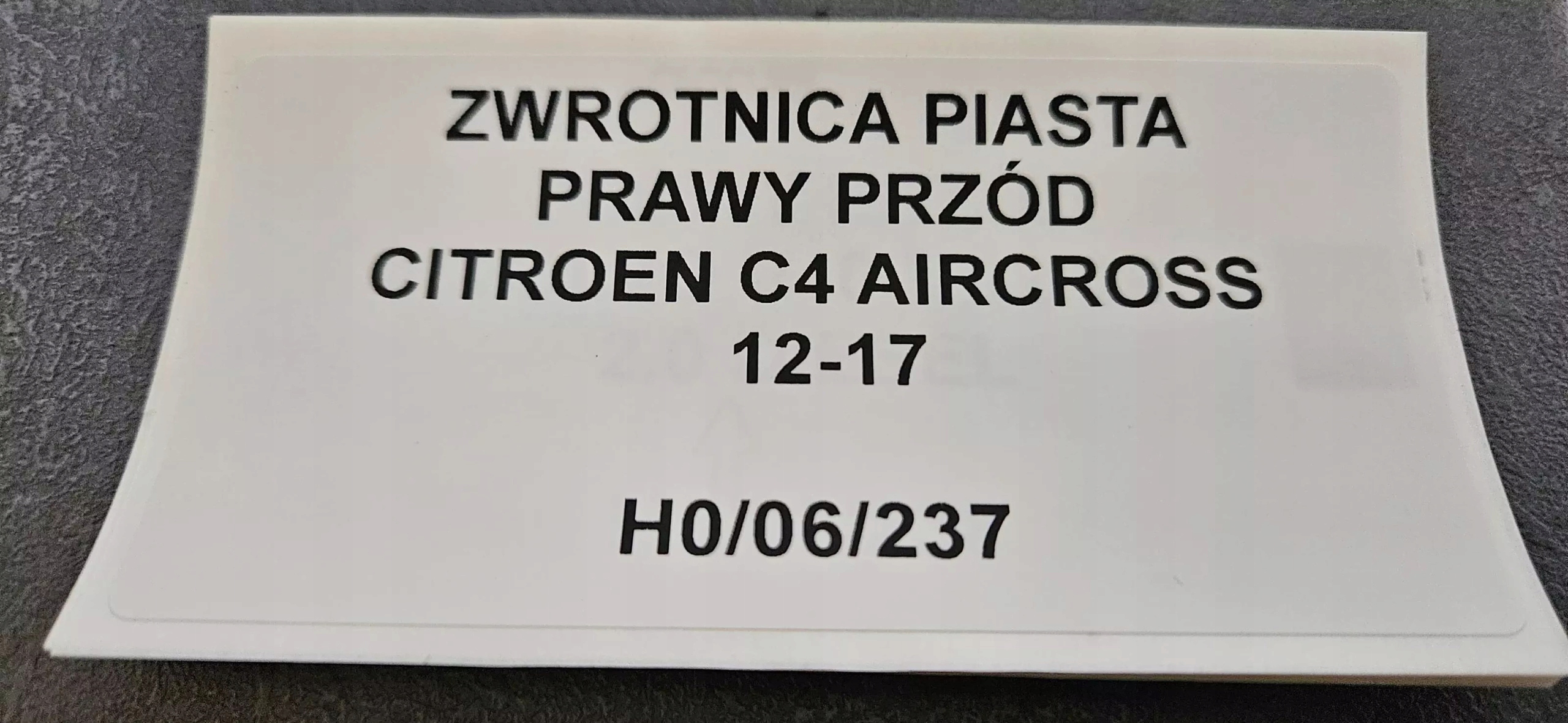 otoč čepu pravý předek CITROEN C4 AIRCROSS