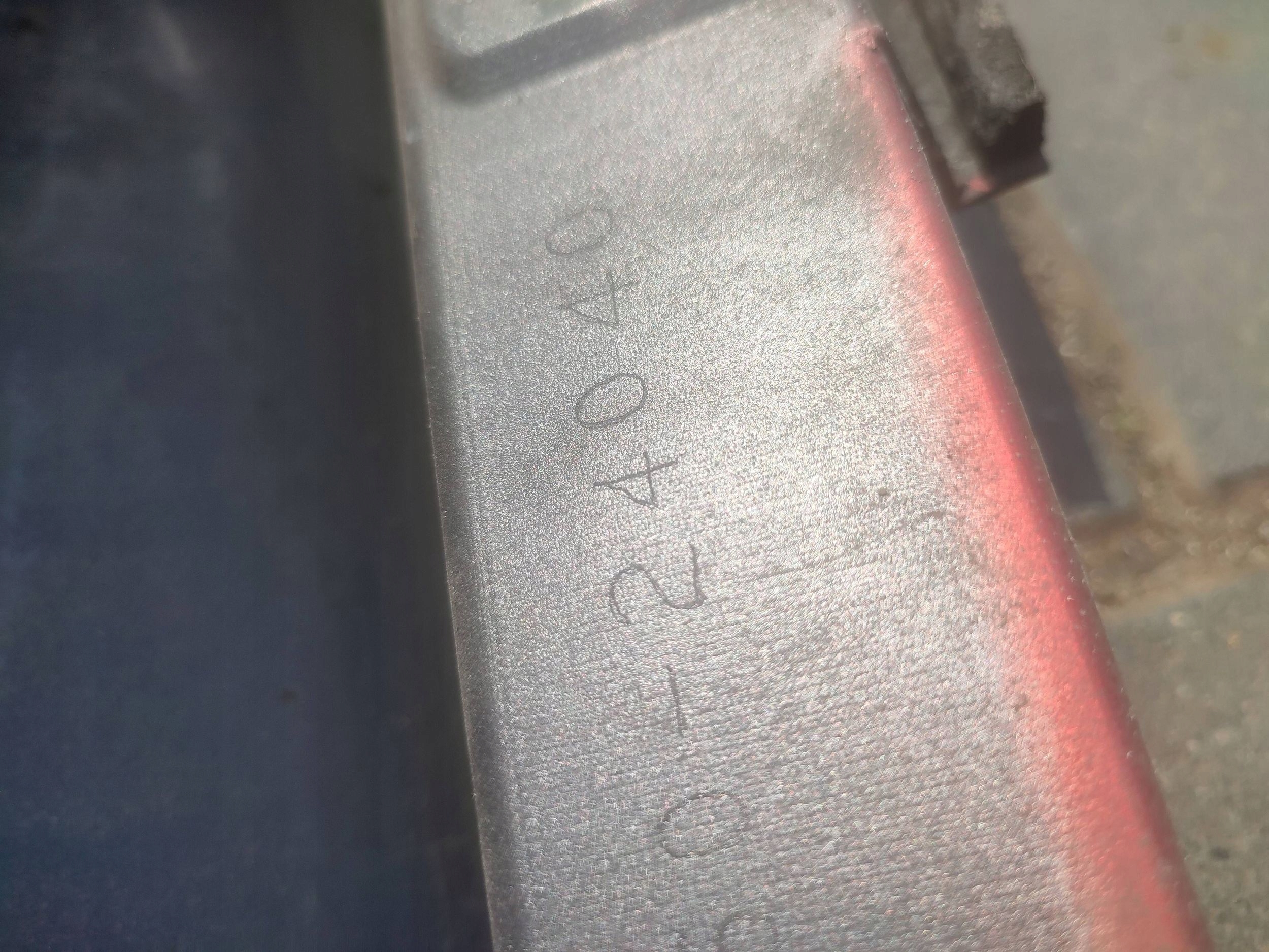 Lexus RC 2019 left side threshold cap