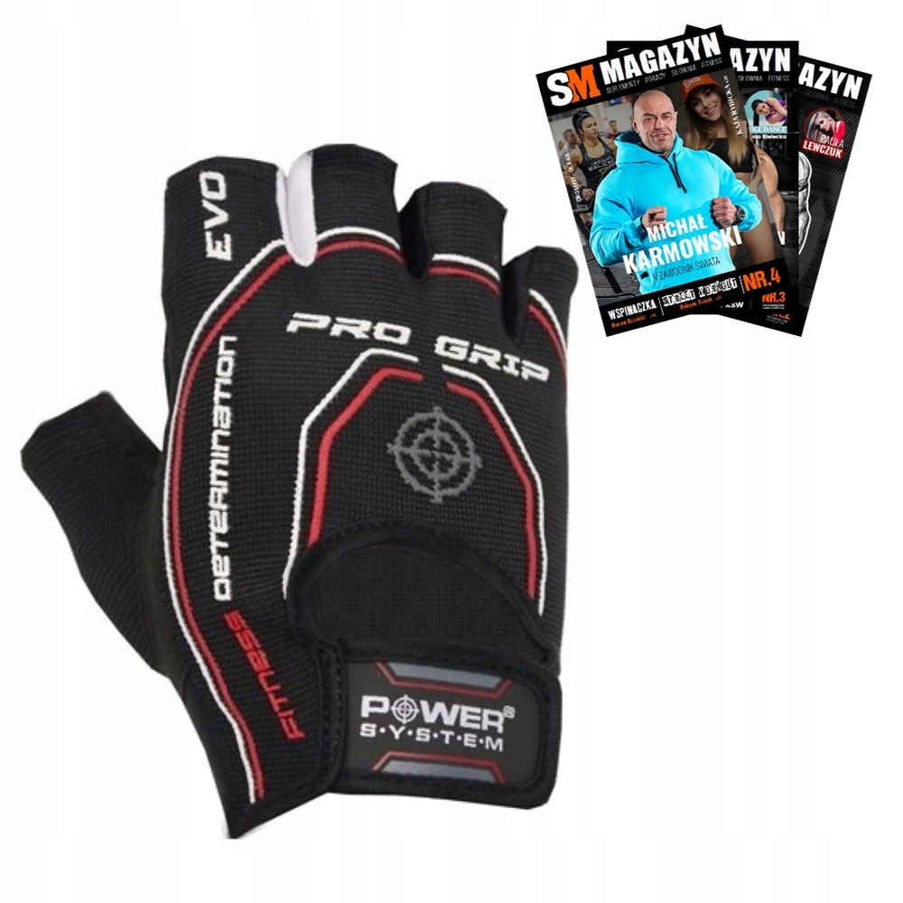 Power System Pro Grip Evo Rękawice Trening Fitness Siłownia