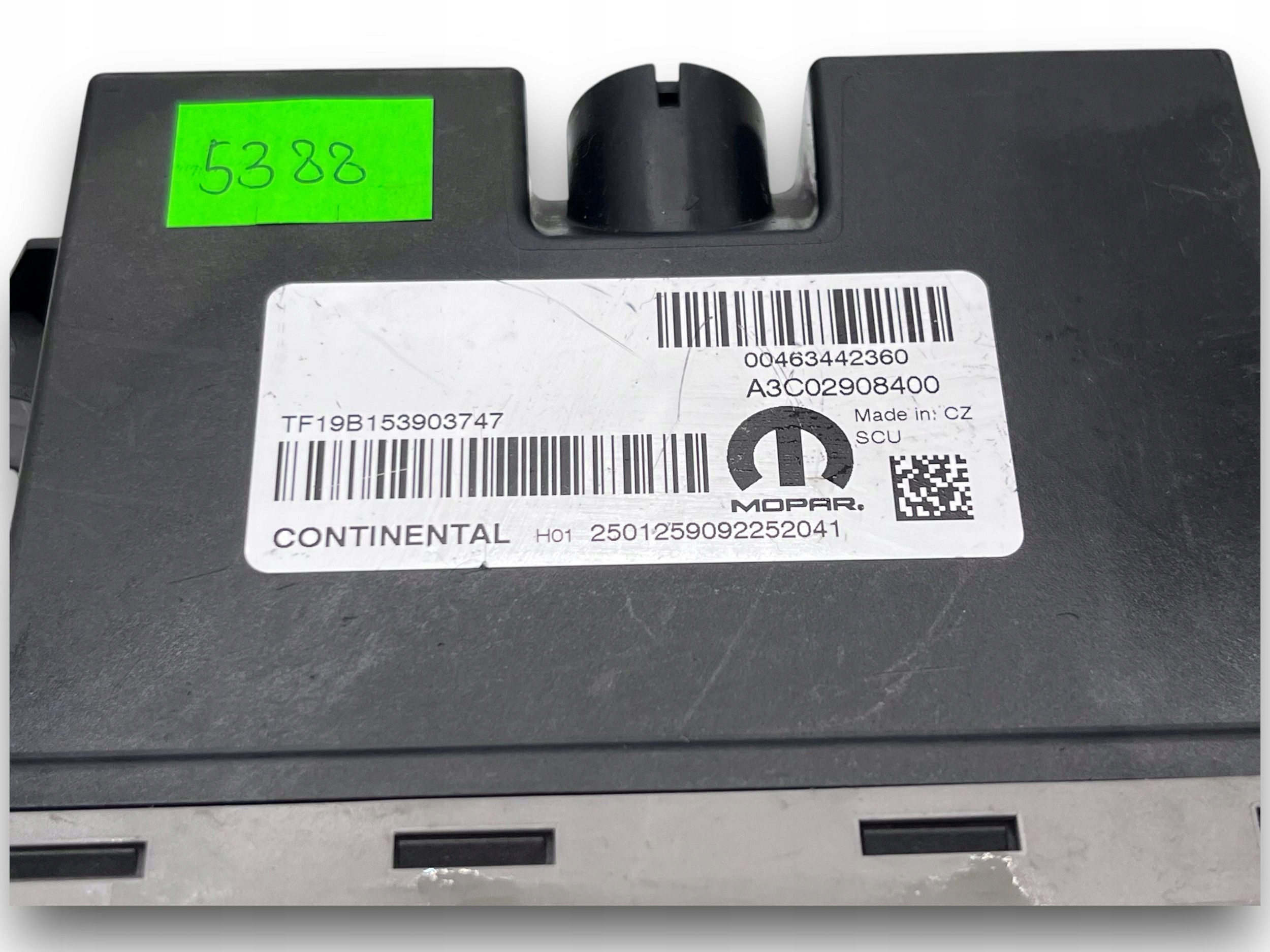 ALFA ROMEO STELVIO SENSOR modulo airbag 463442360, A3C02908400 $J