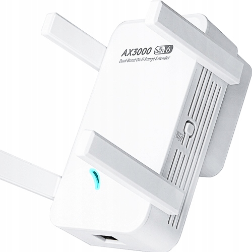 AX3000 Zesilovač Signálu Sítě WiFi Repeater 5GHz WPA3 3000Mb/s 160MHz