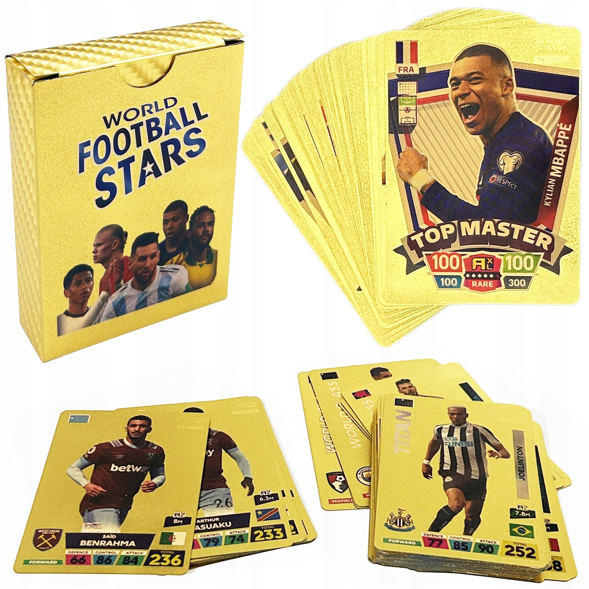 

Karty Piłkarskie Piłkarzy World Football Stars 50