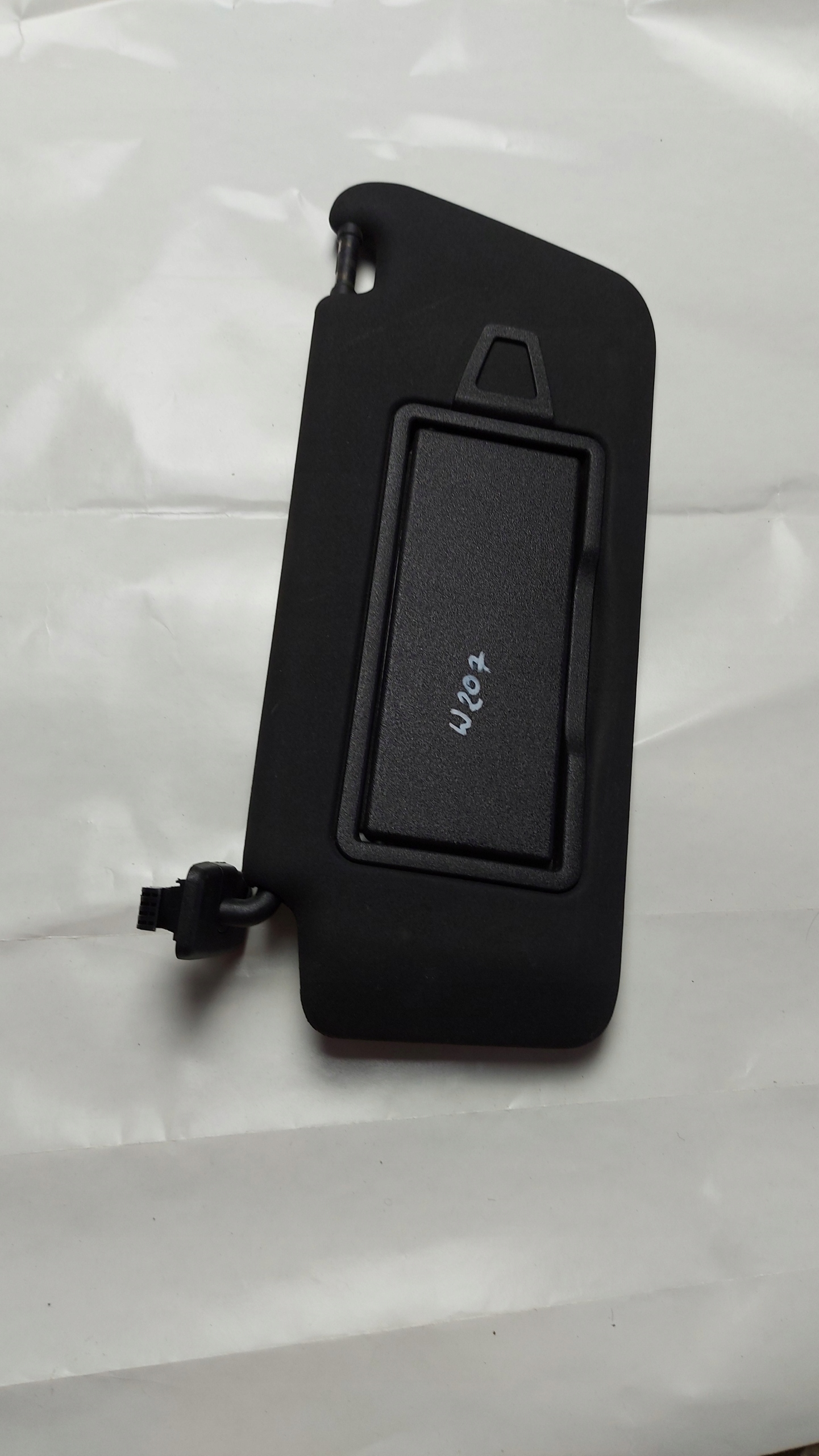 cover PRZECIWSLONECZNA visor left MERCEDES E W207 COUPE OE EU black,