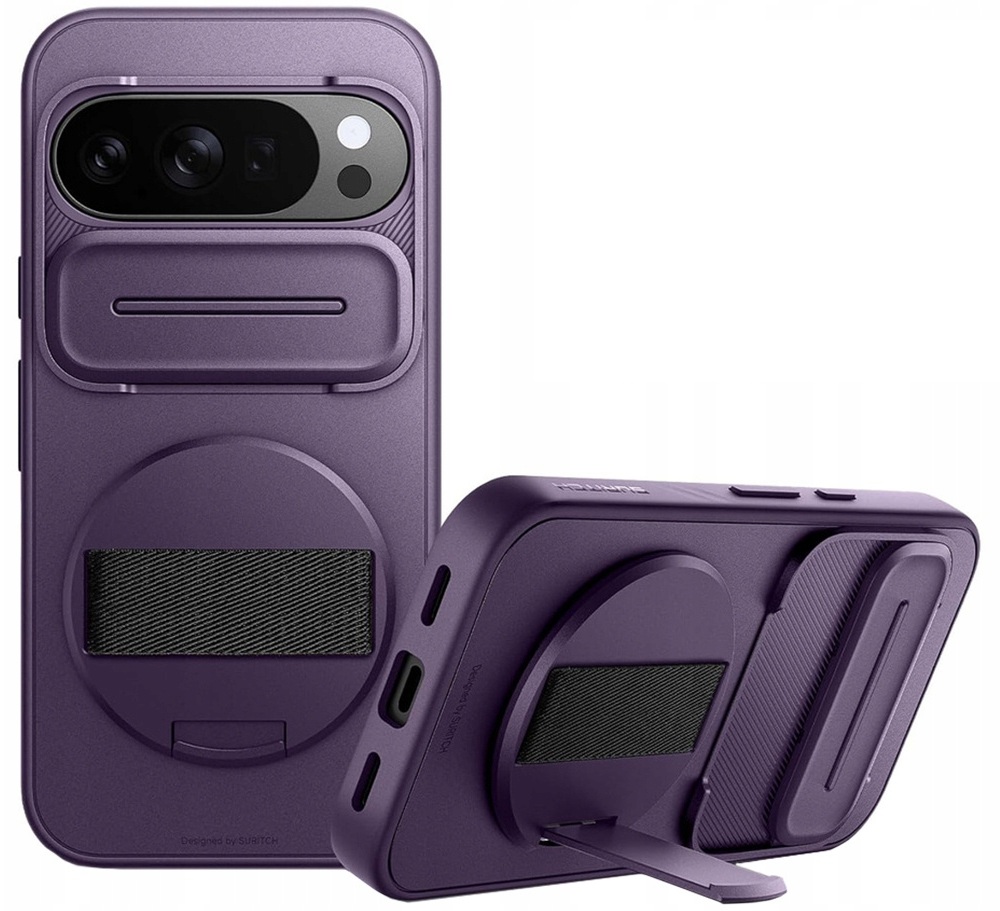Pancéřové Pouzdro Suritch pro Google Pixel 10 Pro XL, stojánek, ochrana fotoaparátu
