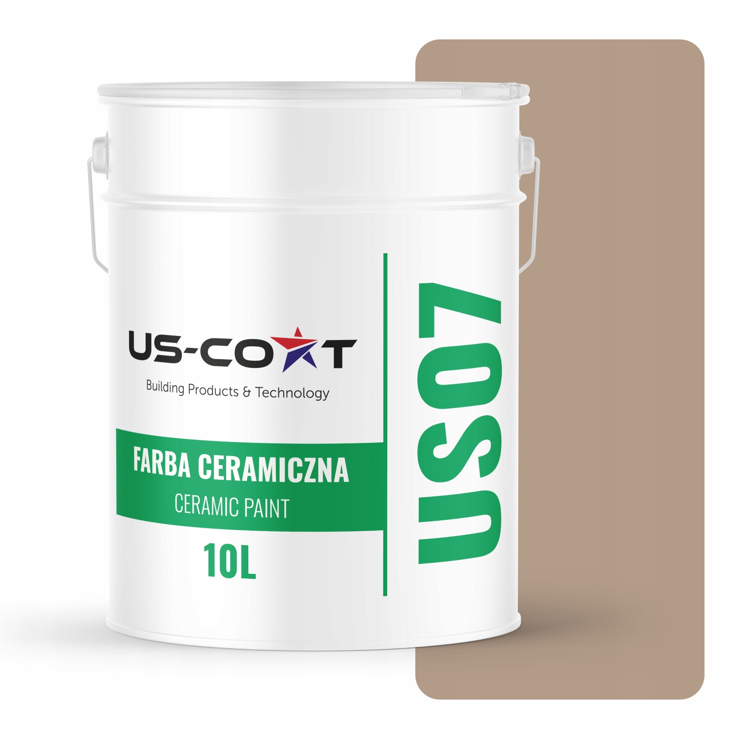 Keramická Farba Na Stenu Orechová Farba H4934 10L Matná Na Steny Stropov