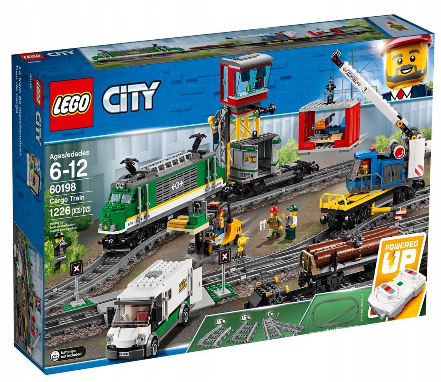 Lego City 60198 Nákladní vlak