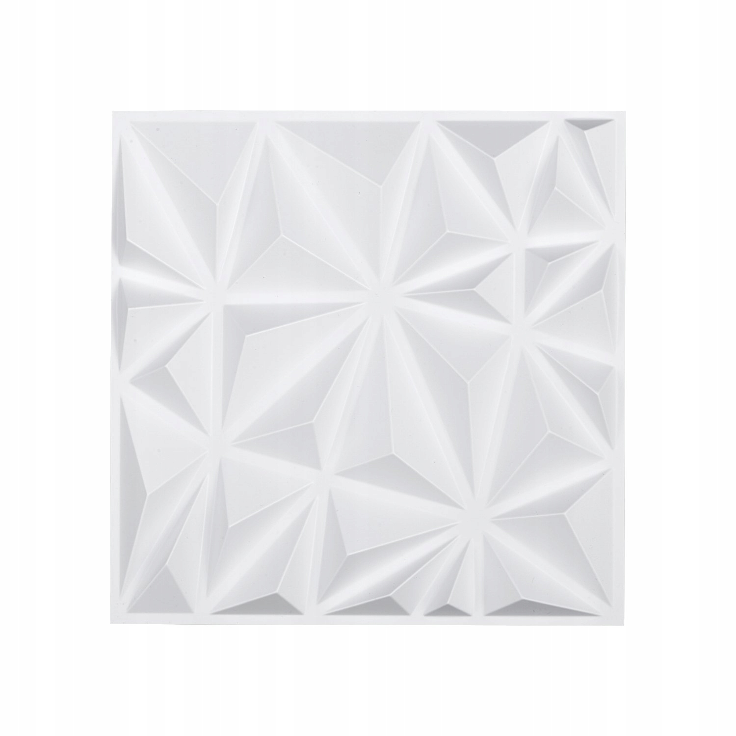 3D nástěnné panely Bílé diamanty 2.97 m²