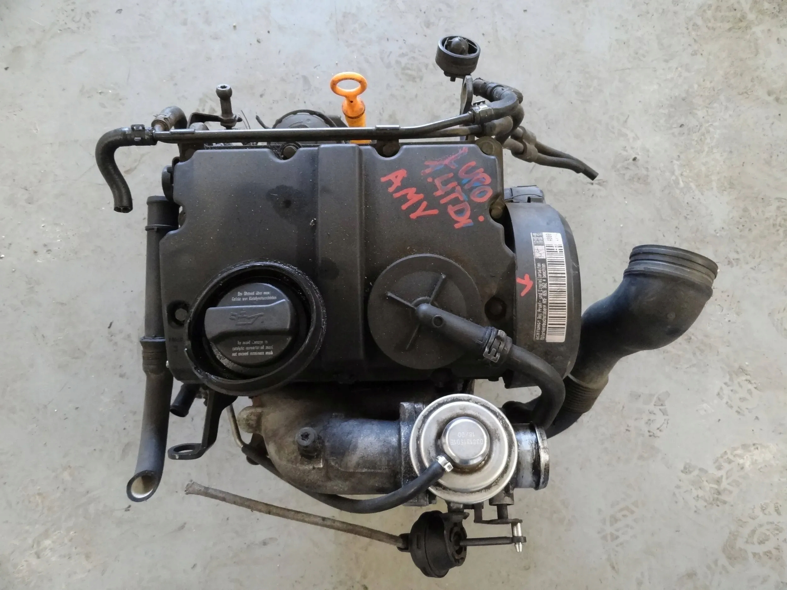 SILNIK VW LUPO 1.4 TDI 189 TYS KM AMF KOMPLETNY