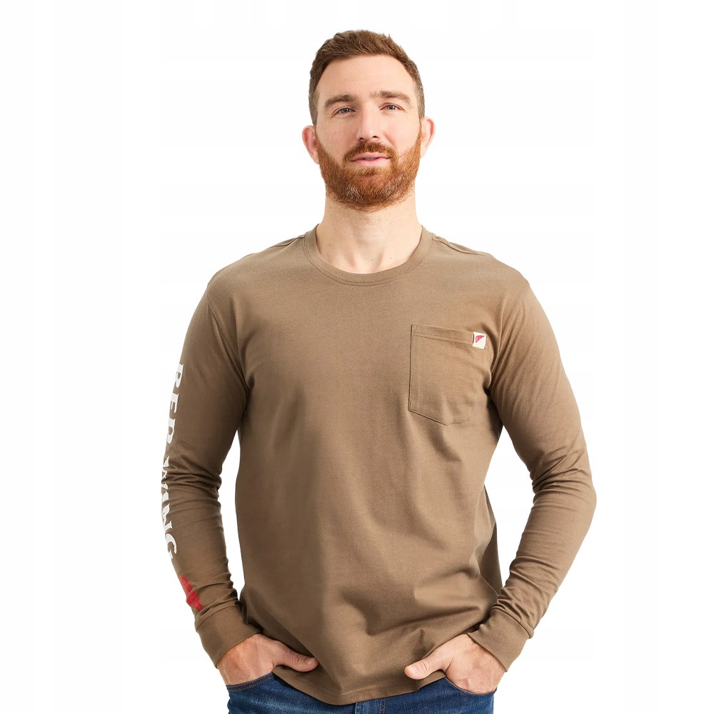 Tričko Red Wing L/s Sleeve Print Pocket