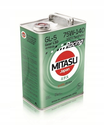 MJ-414 MITASU RACING GEAR OIL GL-5 75W-140 LSD 4L