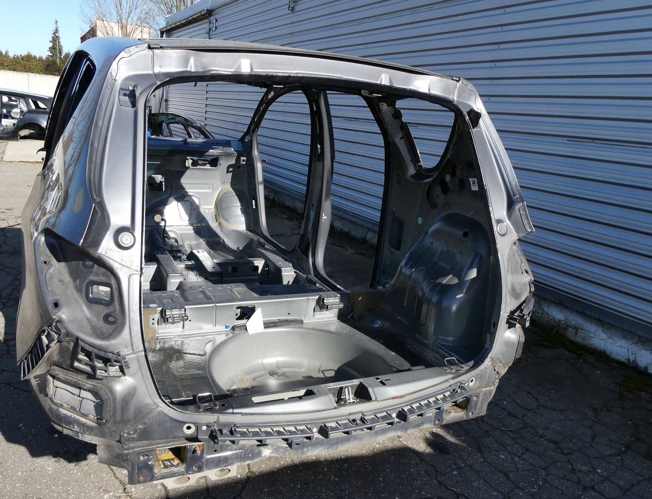 rear panel sump OPEL MERIVA B