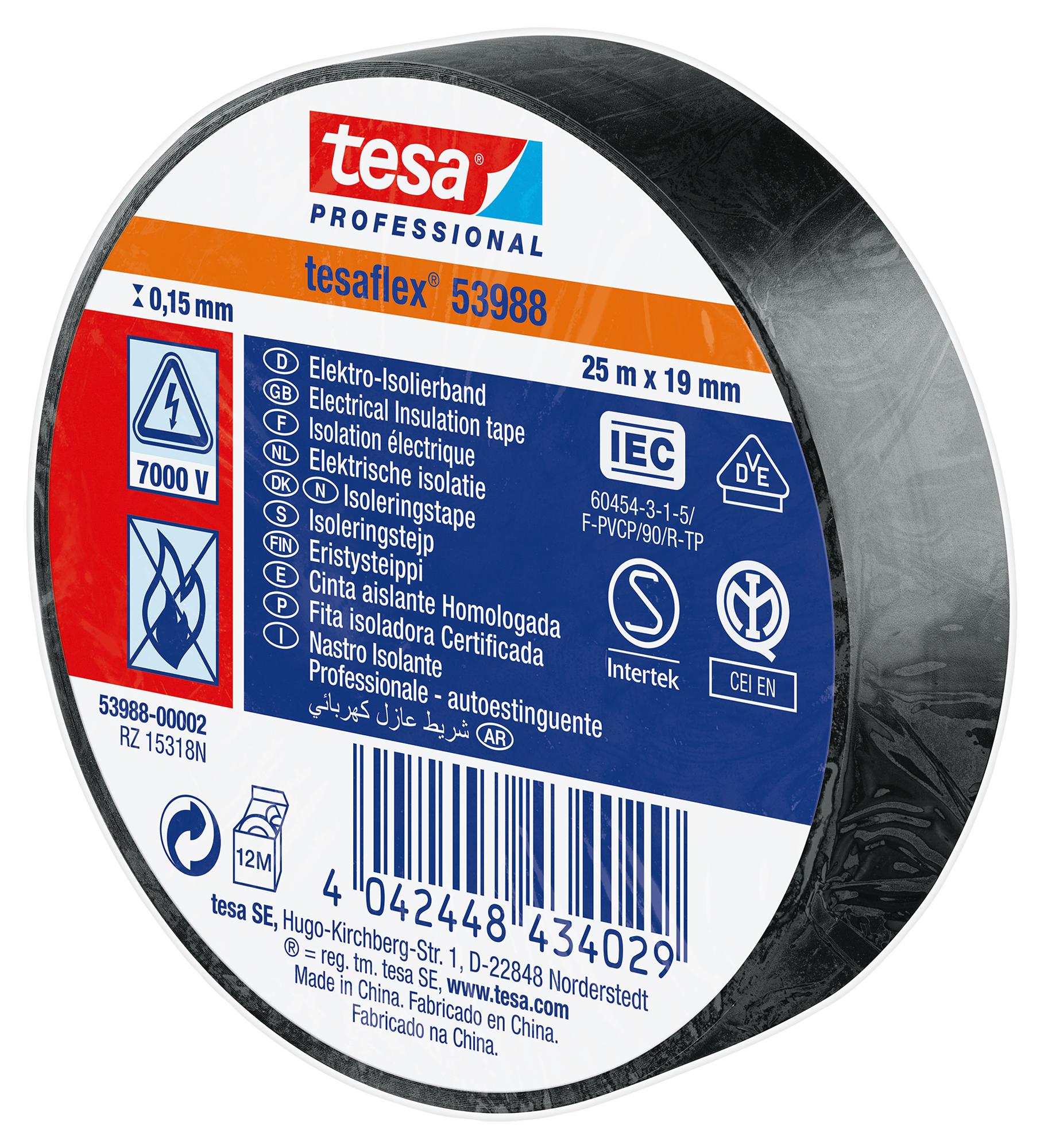 

Taśma Pvc Tesa 20m 19mm 53988