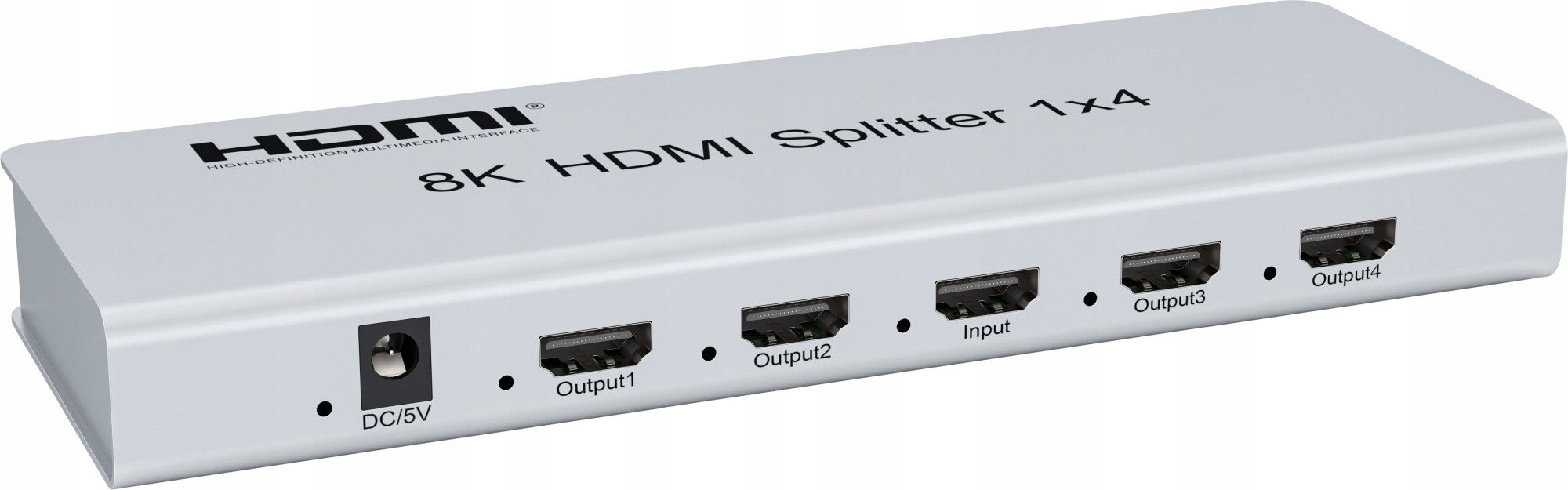 PremiumCord Hdmi 2.1 splitter 1-4 porty, 8K@60Hz, 4K@120Hz, 1080p, …