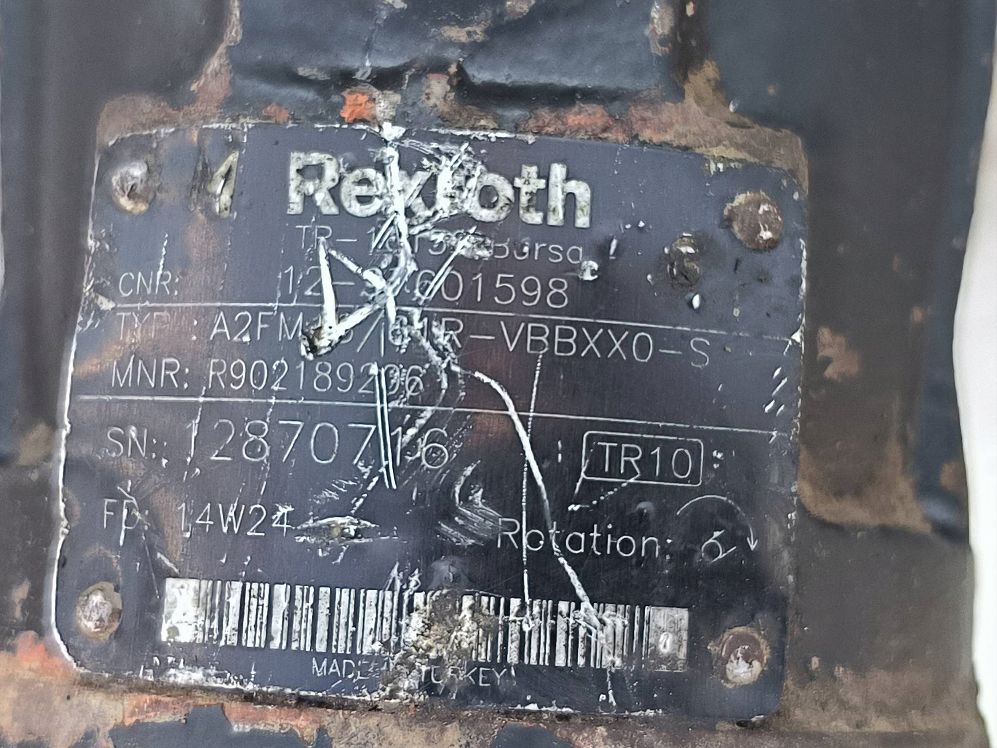 pumpa olaj REXROTH R902189206 SCHMIDT SWINGO 200
