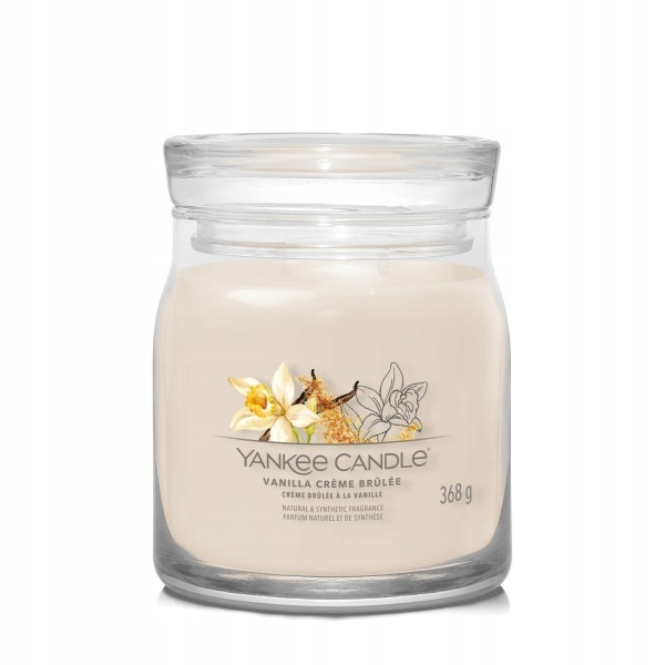 Vonná svíčka sójová Vanilla Creme Brulée Yankee Candle 368