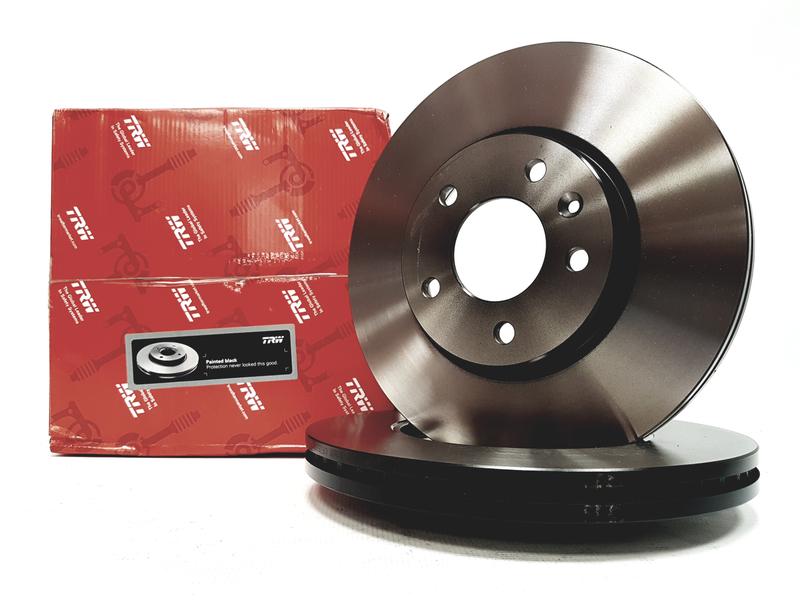 DF7923 - TRW ПЕРЕДНІ ГАЛЬМІВНІ ДИСКИ CHEVROLET ORLANDO