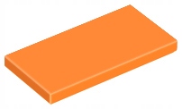 

Lego 87079 płytka tile 2x4 pomarańczowy 10 szt N