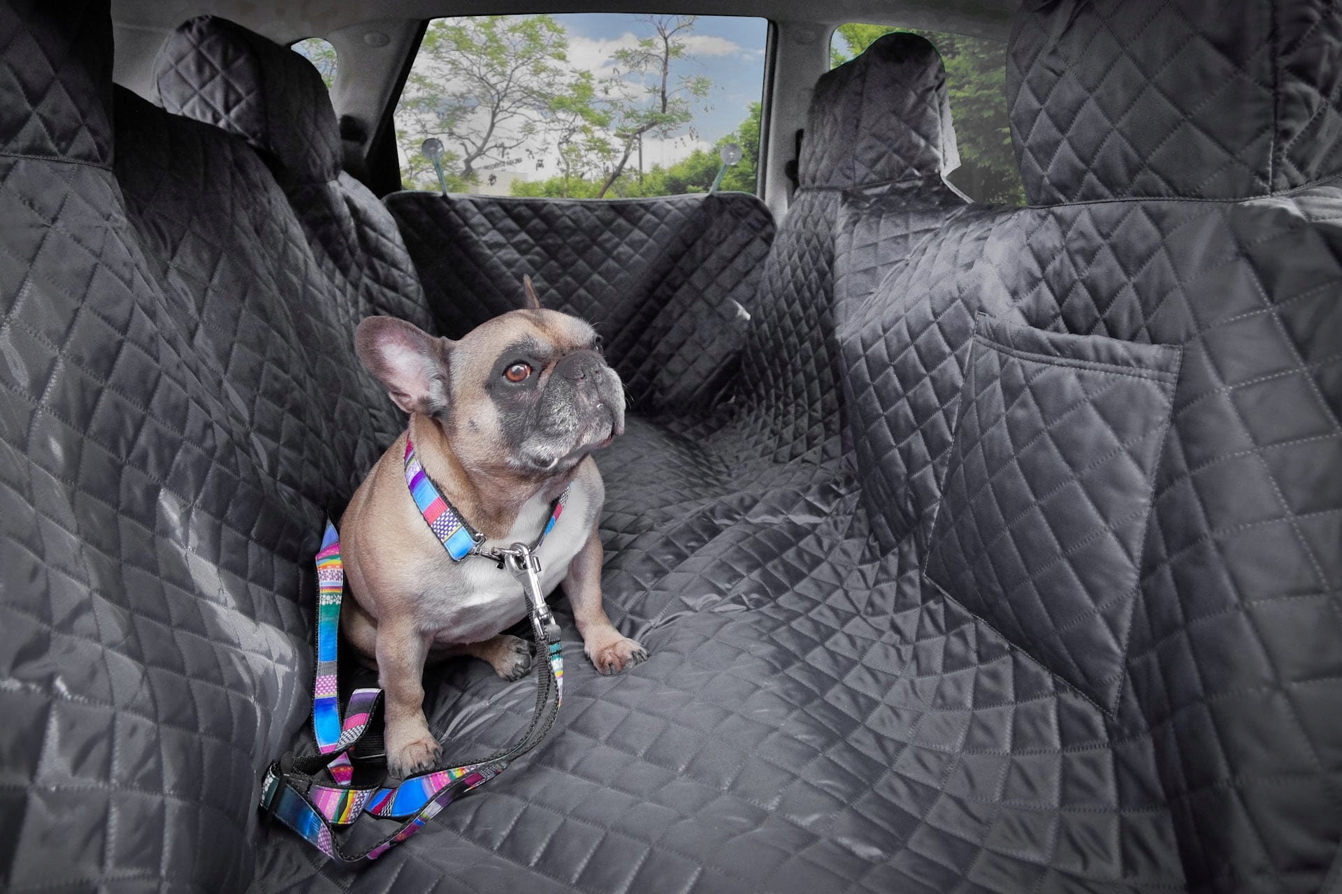 Voděodolná automobilová podložka, potah do auta L