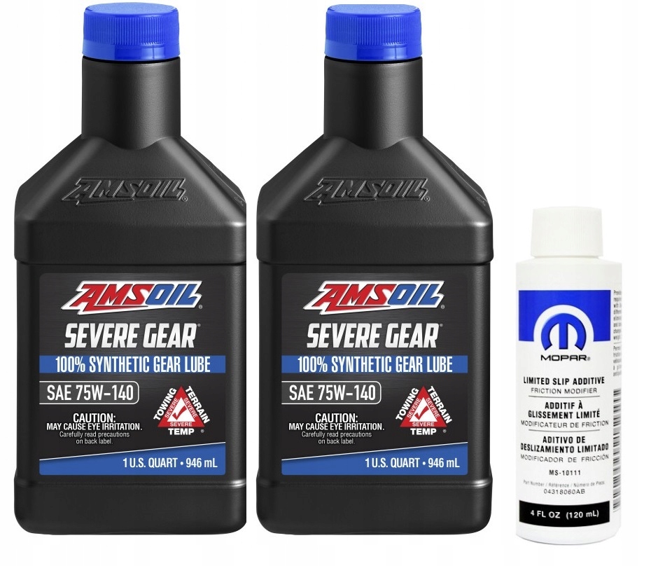AMSOIL 75W140 OLEJ DO MOSTÓW + DODATEK LSD