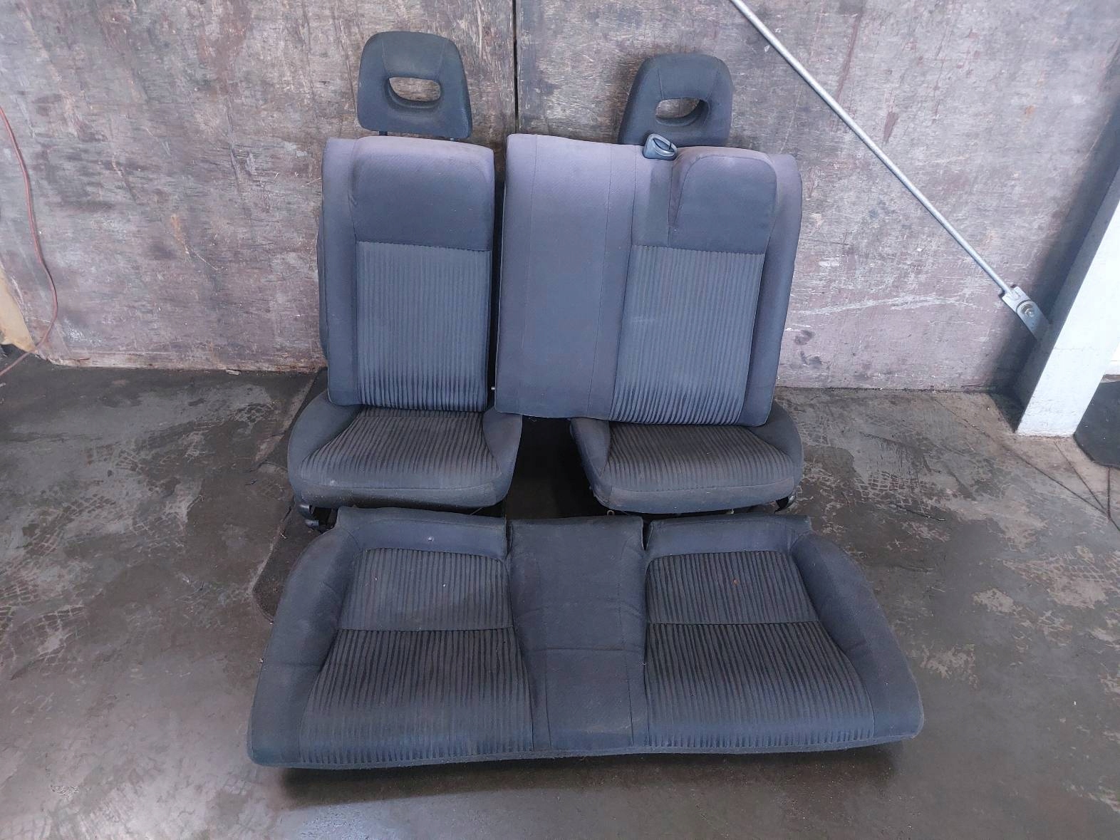 KOMPLET seats left right front + seat rear part HONDA CIVIC VII