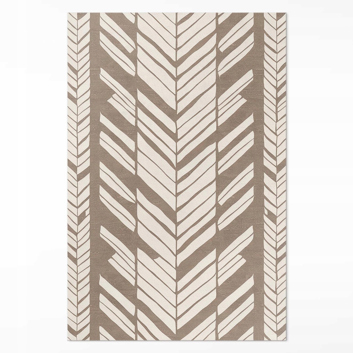 Koberec Vinyl do spálne Indiánsky vzor, pletenina boho, abstrakcia 100 x 150 cm