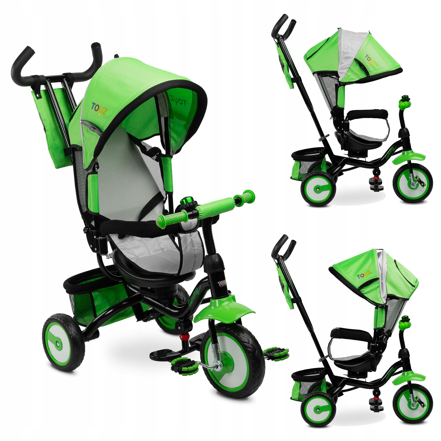 Rowerek trójkołowy Toyz Timmy Caretero daszek