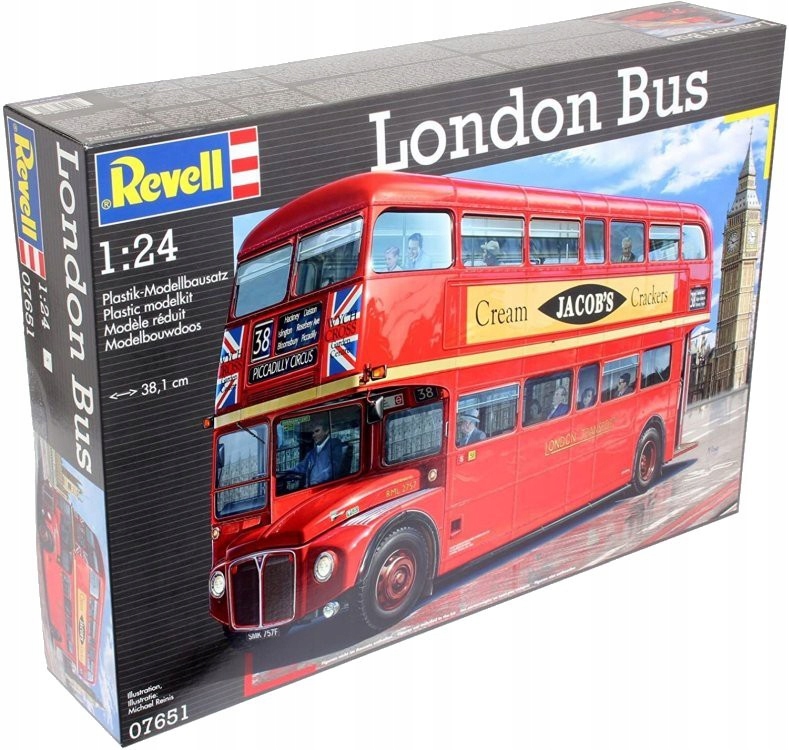 1:24 Model slepovacího autobusu London Bus Revell 07651
