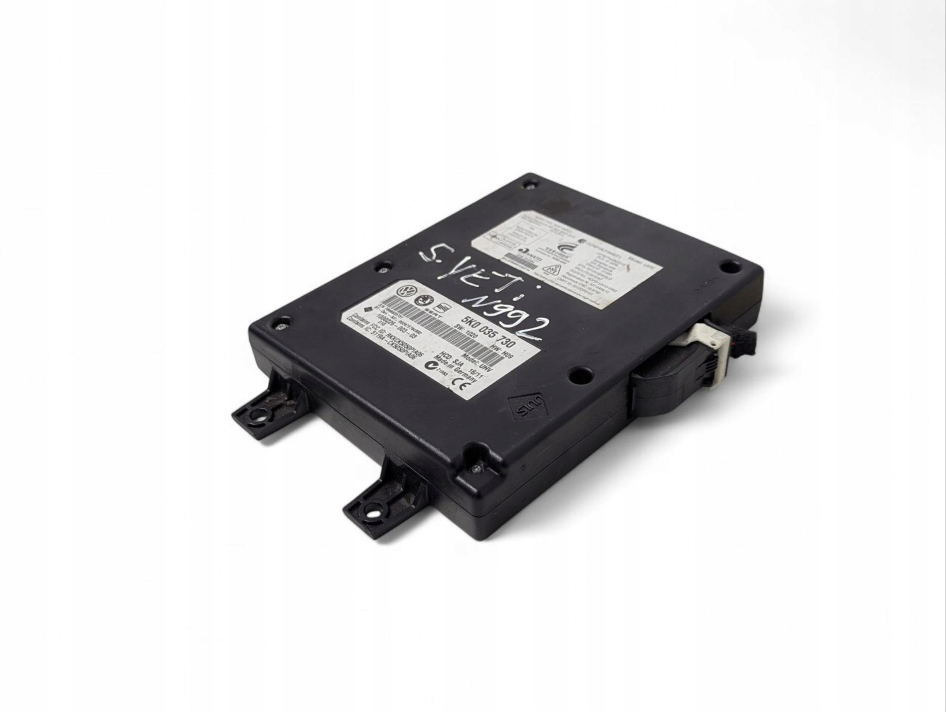 Bedienteil Bluetooth Skoda Yeti 5L 2011 5K0035730