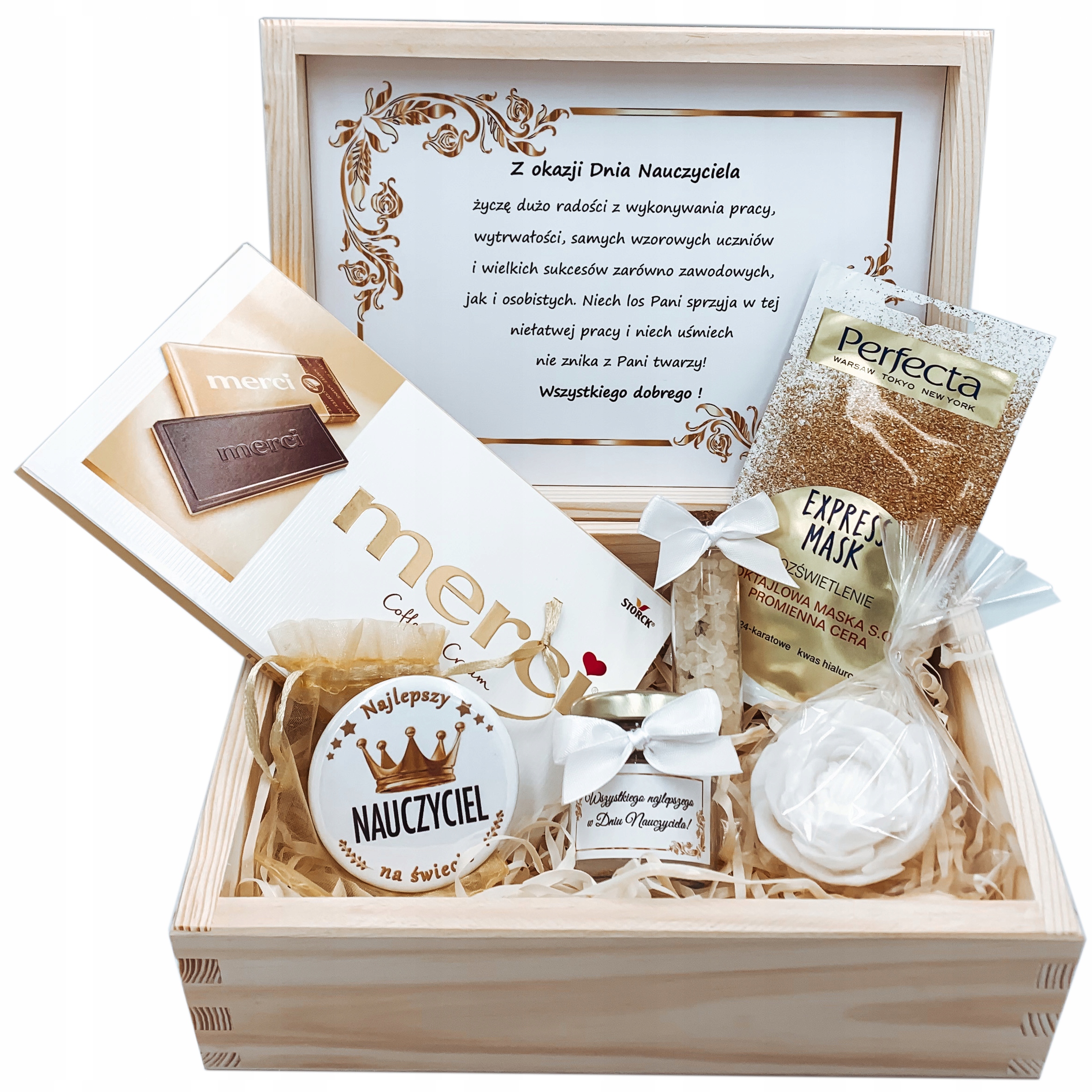 dárek Ke Dni Učitelů Box pro Učitelku Box Krabička Sada